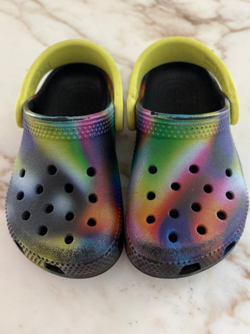 CROCS - Toddler Classic Marbled Clog